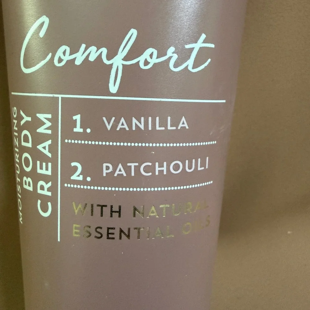 Bath & Body Works Aromatherapy Comfort Vanilla Patchouli Body Cream 8oz New Rare